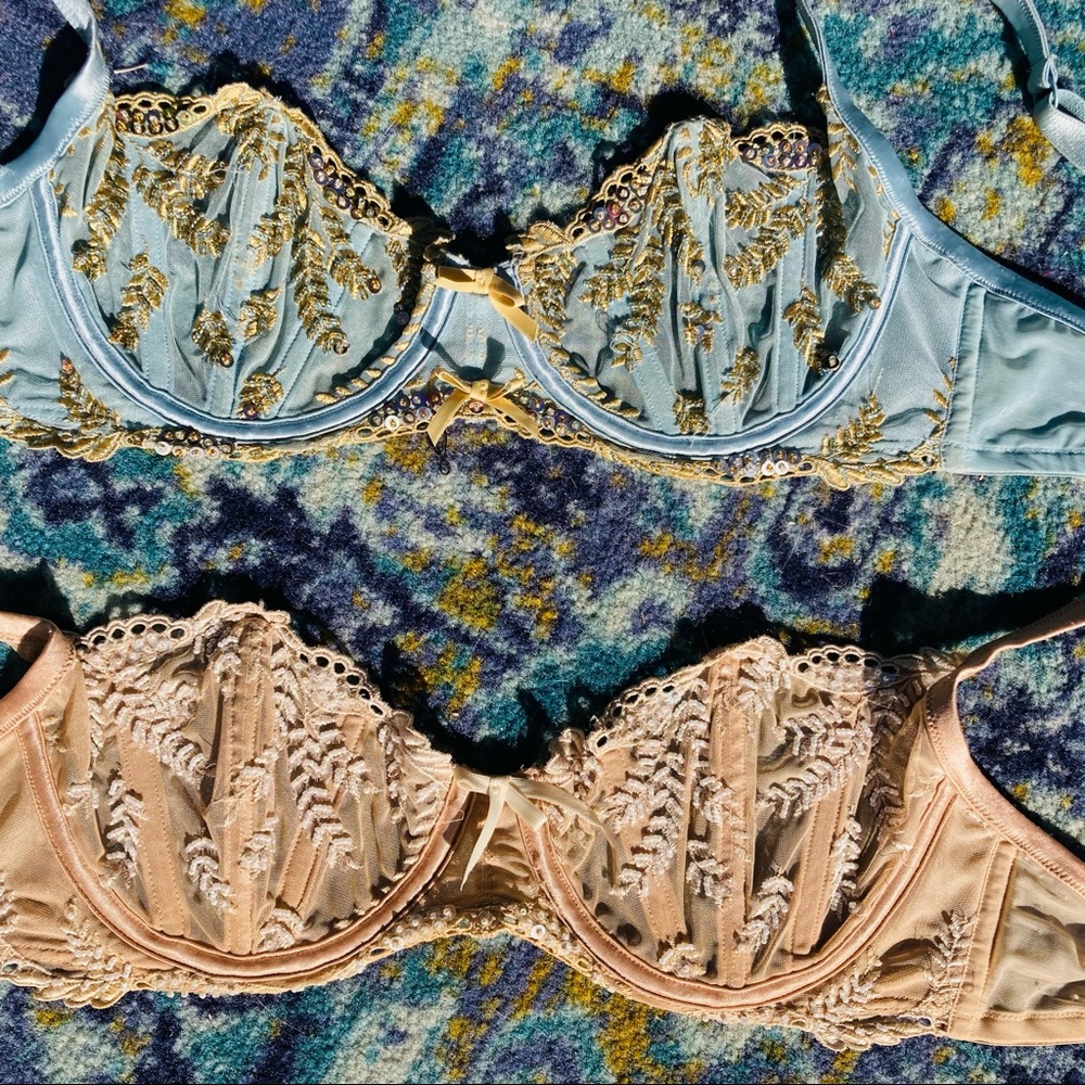 TWO Rare Victoria’s Secret Balconette Bras 36C